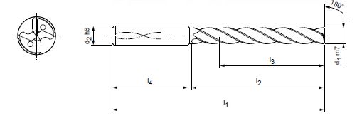 mega 180 drill alu 5xd skiss